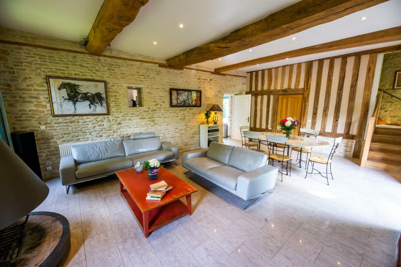 La Ferme de L'Oudon&SPA Berville  Exterior foto